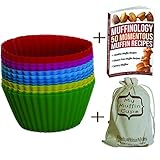 Cheesecake Mold, Muffin and Cupcake Liners, Primary Colors Including 50 Recipe eBook by Victoria Mackenzie