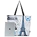 icolor Large Grocery Eco Friendly Market travel Sports Handle case Bag shoulder bag Reusable Portable Storage HandBags Convenient Shoppers Tote Beach Shopping Bag (YGWB-42)