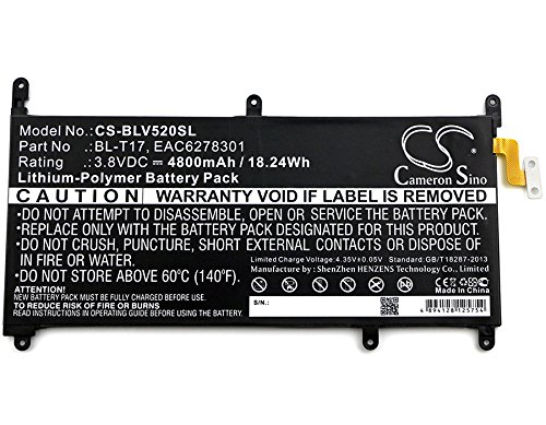 Cameron Sino 4800mAh Li-ion Replacement Battery for LG G Pad X 8.3 , VK815 , V520 , G Pad X 8.0 LTE ,V522 , G Pad III 8.0