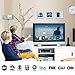 [2019 Upgraded Version] Amplified HD Digital TV Antenna, 130+Miles Long-Range Reception Indoor HDTV Antenna with Amplifier, Support 4K 1080P VHF UHF TV Channels, Works for Fire tv Stick