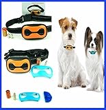 Classic 681-SB (ELECTRONIC) No Bark Dog Collar ( Small Dogs 8lbs to 130lbs) Bark Training Solution. Best Anti Bark Collar (New Arrival 2017) 100% Lifetime Product Warranty