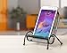 Halter Universal Steel Mesh Desktop Cell Phone Stand/Smartphone Stand/Facetime Stand - Black - 2 Pack