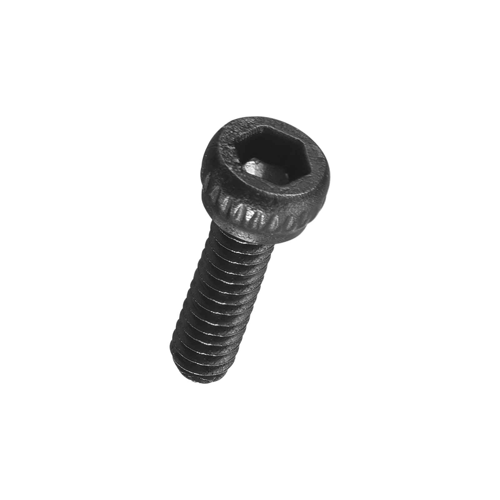 Kozelo 50pcs Socket Head Cap Screws - [M1.6-0.35 x 5mm] Alloy Steel Black Oxide Grade 12.9 Internal Hex Screw Full Thread for Industrial & Machinery Use, Black