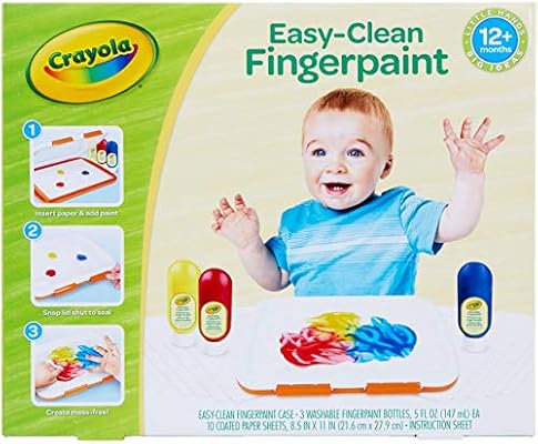 crayola washable finger paint safe for babies