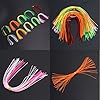 Alloet-New-10-Bundles-Legs-Barred-Flake-Fly-Tying-Material-Squid-Skirts-Lure-Thread