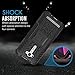 MoKo ASUS Zenfone 2 Laser Case - Heavy Duty Rugged Dual Layer Armor with Kickstand Protective Cover for ASUS Zenfone 2 Laser (ZE550KL / ZE551KL) 5.5 Inch Smartphone 2015 Release, BLACK