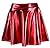 Simplicity Women's Metallic Ballet Dance Flared Skater Skirt Fancy Dress