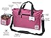 Mobile Dog Gear, Day Away Tote, Dog Travel Bag, Includes 3 Cup Food Holder, Pink