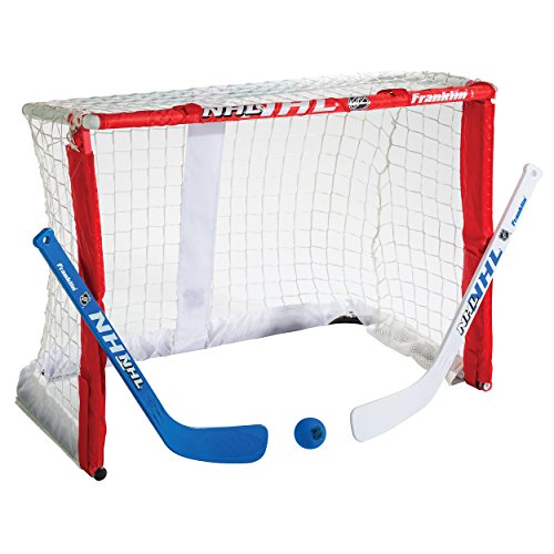 Franklin Sports Fold-N-Go Mini Hockey Goal Set
