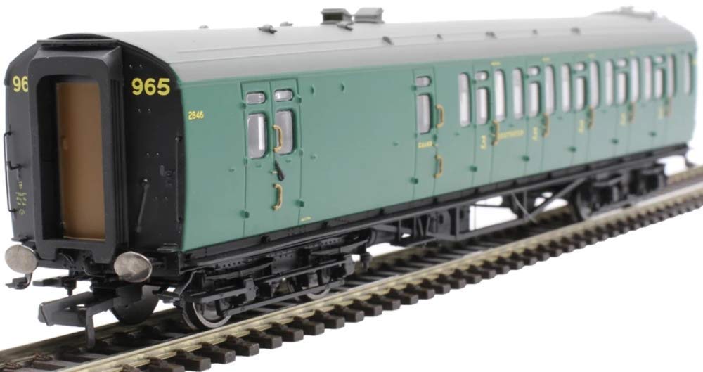 Hornby R4884A SR, Bulleid 59 Corridor Brake Third, 2846 - Era 3 Rolling Stock - Coach