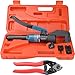 Lulultn Custom Hydraulic Hand Crimper Tool for 1/8 Stainless Steel Deck Cable Railing Hardware Kit, with Cable Cutter