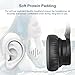 Active Noise Cancelling Headphones Wireless Bluetooth Headphones Over Ear with Mic, HiFi Stereo Deep Bass, Comfortable Protein Ear pads, Foldable Headset for Travel Work Gaming PC TV Cellphone