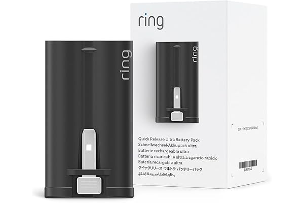 Ring Quick Release Ultra Battery Pack — Compatible with Battery Doorbell Plus (newest model), Battery Doorbell Pro (newest model)