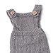 Tangc Newborn Baby Infant Knitted Mohair Rompers Overalls Photography Props Outfits (Gray)