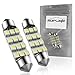578 211-2 212-2 Led Dome Light Bulb for Car - Marsauto 569 6411 41mm 42mm Festoon 1.72 inch Interior Lights 6000K Xenon White (2 pcs)