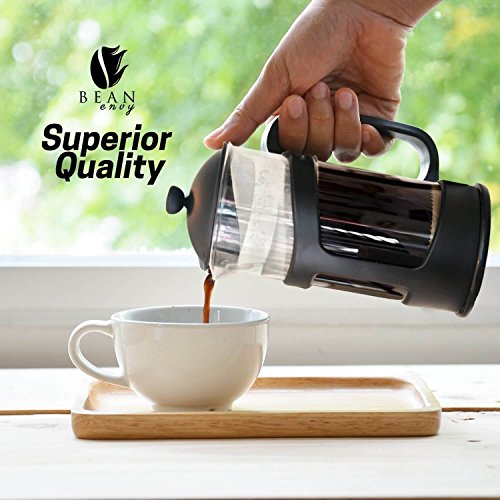 Bean Envy 34 oz French Press Coffee, Espresso and Tea Maker Premium