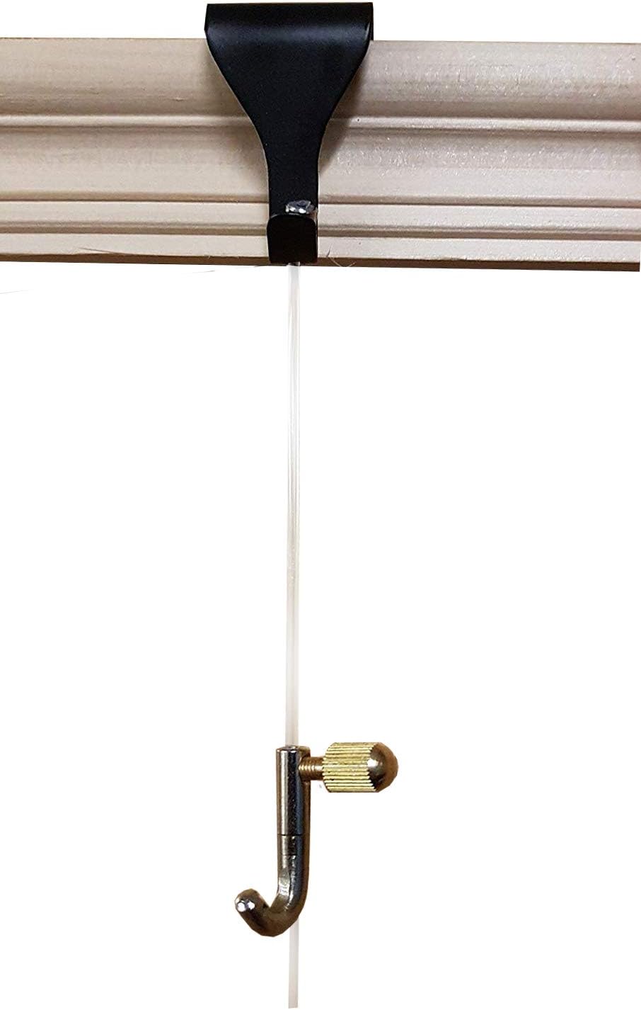 Moulding Hook Black Moulding Victorian Rail Picture Hook Amazon.co.uk