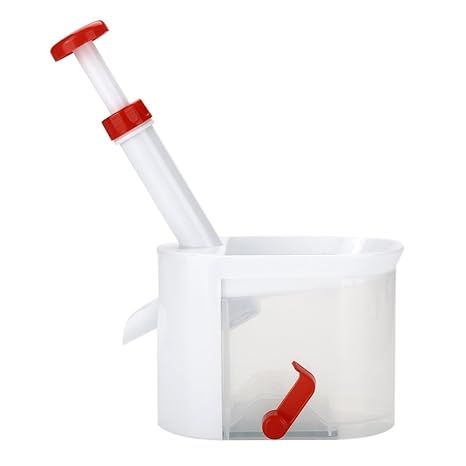 Kirschenentkerner mit schräggestellter Schütte und großer Kernkassette, Ymiko Cherry Pitter Seed Remover Kirschkern oder Same