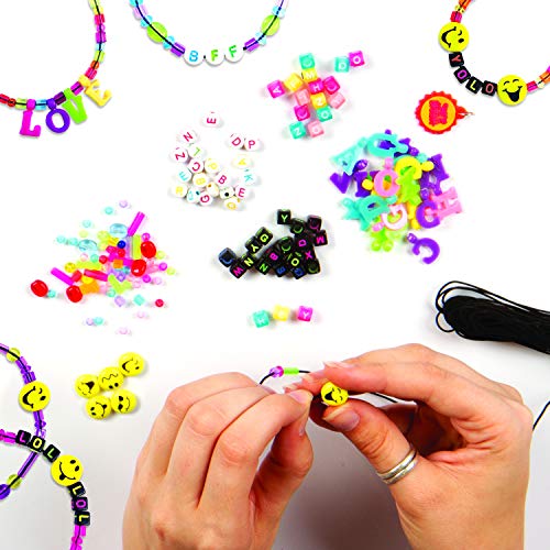 Fashion Angels Emoji Alphabet Bracelets Kit Craft, Multi Pricepulse