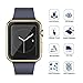 MITB cqw5455768 Apple Watch Screen Protector 38mm, iWatch Tempered Glass Screen Protector, Anti-Scratch, Scratch Resistant, 3D Full Screen Coverage for Apple Watch 38mm Series 3/2/1 [1 Pack, Black]
