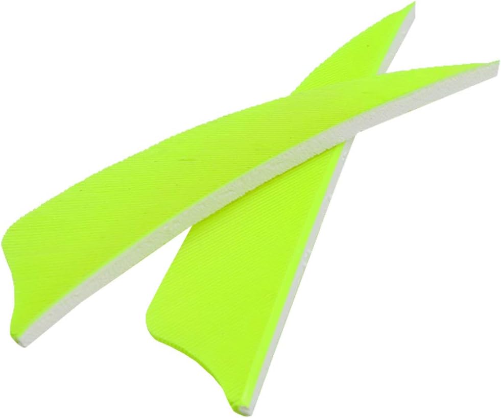 Letszhu Archery Arrows Feather Fletching 4 Inch Real Turkey Vanes for Hunting Target Shooting (25 Pack) (White) : Sports & Outdoors