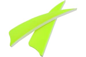 Letszhu Archery Arrows Feather Fletching 4 Inch Real Turkey Vanes for Hunting Target Shooting (25 Pack)