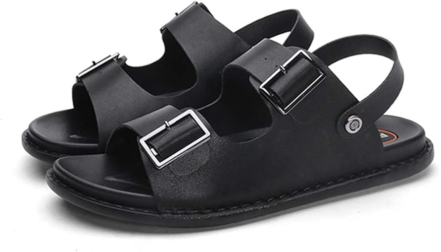 Amazon スタジオ メンズ サンダル オフィスサンダル 黒 白 スリッポン 2way 滑り止め 軽量 カジュアルサンダル アウトドア 職場 通勤 通学 ビーチサンダル 水陸両用 紳士用 通気 コンフォート 着脱簡単 リゾート スポーツサンダル ビーチサンダル