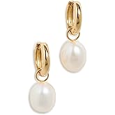 SHASHI Women's 14k Jasmin Huggies