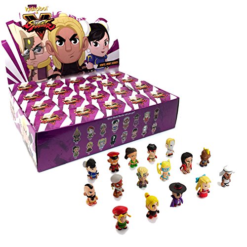 Kidrobot 1 Random Blind Box Street Fighter V Mini Vinyl Toy Figure