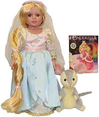 653Dazzleworks Deluxe Once Upon a Time Cinderella Storybook Doll