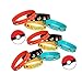 Pokemon Theme Party Supplies Bundle Favors Pack-24 Action Figures,12 Bracelets and 5 Party Balloons