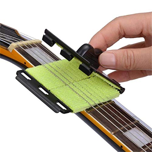 Tmrow 1pc Strings Care Polish Cleaner Cloth Tool for Guitar, Bass, Ukulele