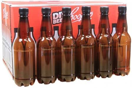 Download Amazon.com: Coopers 500ml Amber PET Plastic Beer Bottles With Screw Caps Pack of 24. by Coopers ...