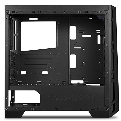GOLDEN FIELD Z7 Computer Case Gaming PC Case ATX Case Micro ATX 