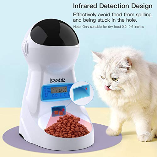 Automatic Pet Feeder, Cat Dog Food Dispenser 3 Liter Hopper