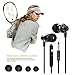 Earphones, VEGO 3.5mm Jack Metal Aluminum Magic Sound Stereo Rich Bass In Ear Headphones Earbuds with Mic, Remote and Volume Control - Blue