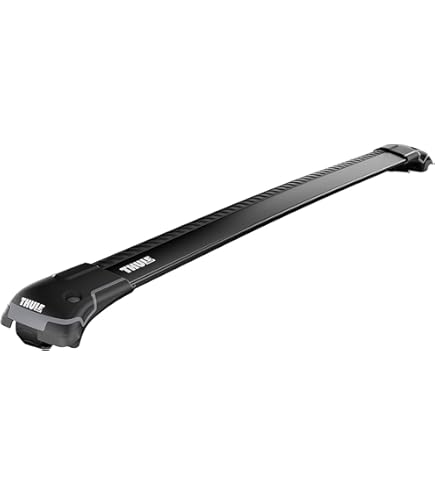 Amazon.com: Thule 7503B AeroBlade Edge Raised Rail Rack (1-Bar