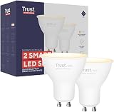 Trust WiFi GU10 Smart Bulb Dimmable 2 Pack Works with Alexa Google Home 2.4GHz view 1