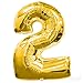 AFTERLOON® 40 Inch Chrome Glossy Gold Foil 