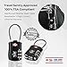 6 in 1 Travel Accessories Kit - TSA Lock, Luggage Scale, Travel Adapter, Gift
