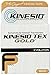 Kinesio Tex Gold FP (FingerPrint) Tape - Beige - Single Roll - 2" x 16.4' (5m) - The New, Advanced Formulation of Kinesio Brand Kinesiology Tape