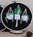 Embroidery Kits with Colorful Flower and Plant Designs; Embroidery Starter Sets with Patterns - Perfect Embroidery Beginner Kit with Hoop, Threads, Tools and Stamped Cloth