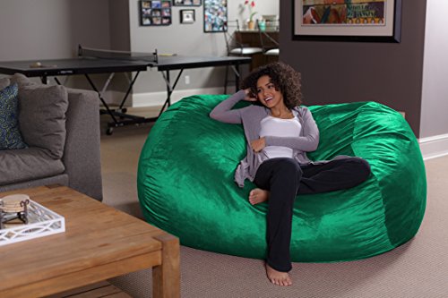 Sofa Sack-Bean Bags6' Large Bean Bag Lounger, Aqua Marine