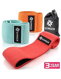 Resistance Exercise Bands for Legs and Butt,Hip Booty Workout Bands Loop Bands for Physical Therapy Glute or Squat Workout Wide Bands Stretching Gym Bands (2019 Upgrade)