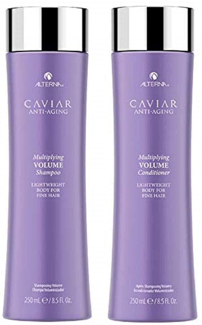 Alterna Multiplying Volume Caviar Anti Aging Bodybuilding Volume Shampoo and Conditioner Duo, 8.5 Ounce by Alterna