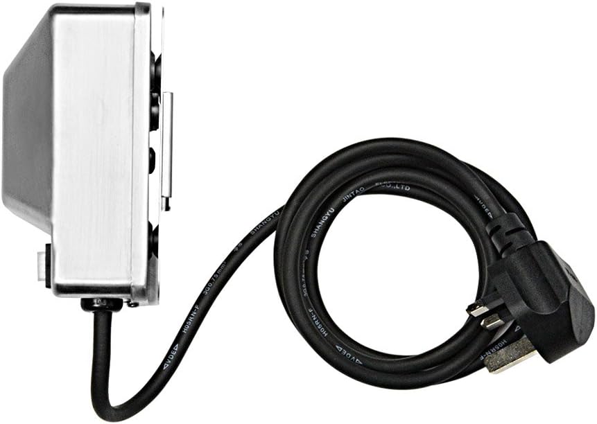 onlyfire BBQ Gas Grill Stainless Steel Rotisserie Electric Main Spit Motor, UK 3 Pins Plug - Image 5