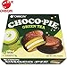 Orion Choco Pie Green Tea Matcha Latte Flavor, Marshmallow Cupcake Dessert TRANSFAT 0g, 24 Individual Packs