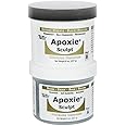 Aves Apoxie Sculpt - 2 Part Modeling Compound (A & B) - 1 Pound, Natural