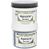 Aves Apoxie Sculpt - 2 Part Modeling Compound (A & B) - 1 Pound, Natural