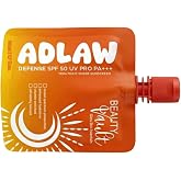 Beauty Vault ADLAW Defense SPF PA+++ Sunscreen 50ml &ndash; Lightweight Broad Spectrum Protection. Hydrating &amp; Vitamin-Enriched, Non-Toxic Daily Face and Body Sunscreen, 50ml / 1/7 floz